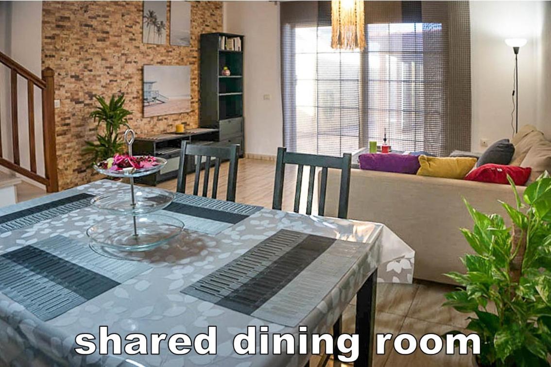 Casa La Sonrisa Shared House Hotel El Medano  Ngoại thất bức ảnh